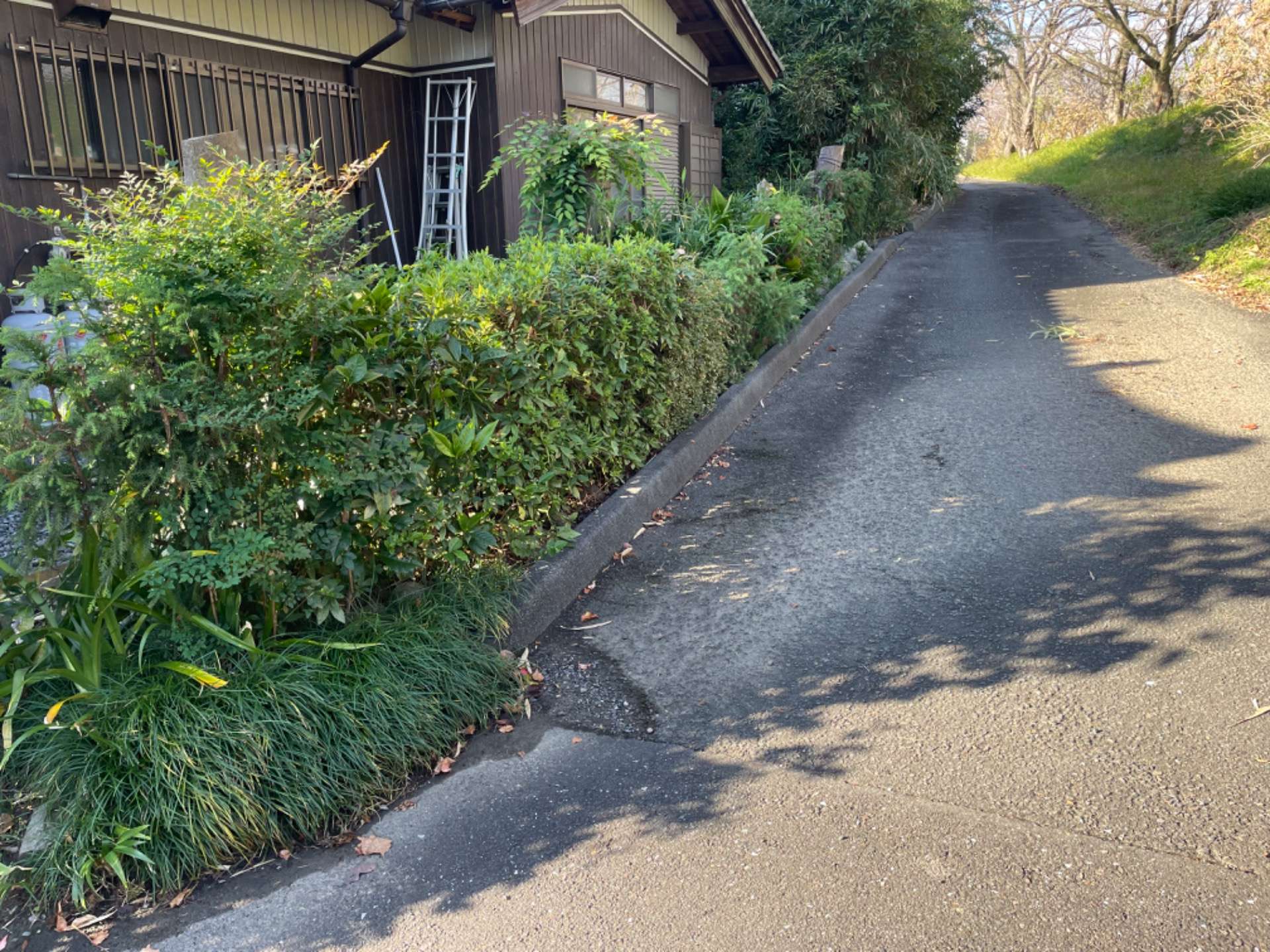 張りコンクリート施工及びフェンス設置