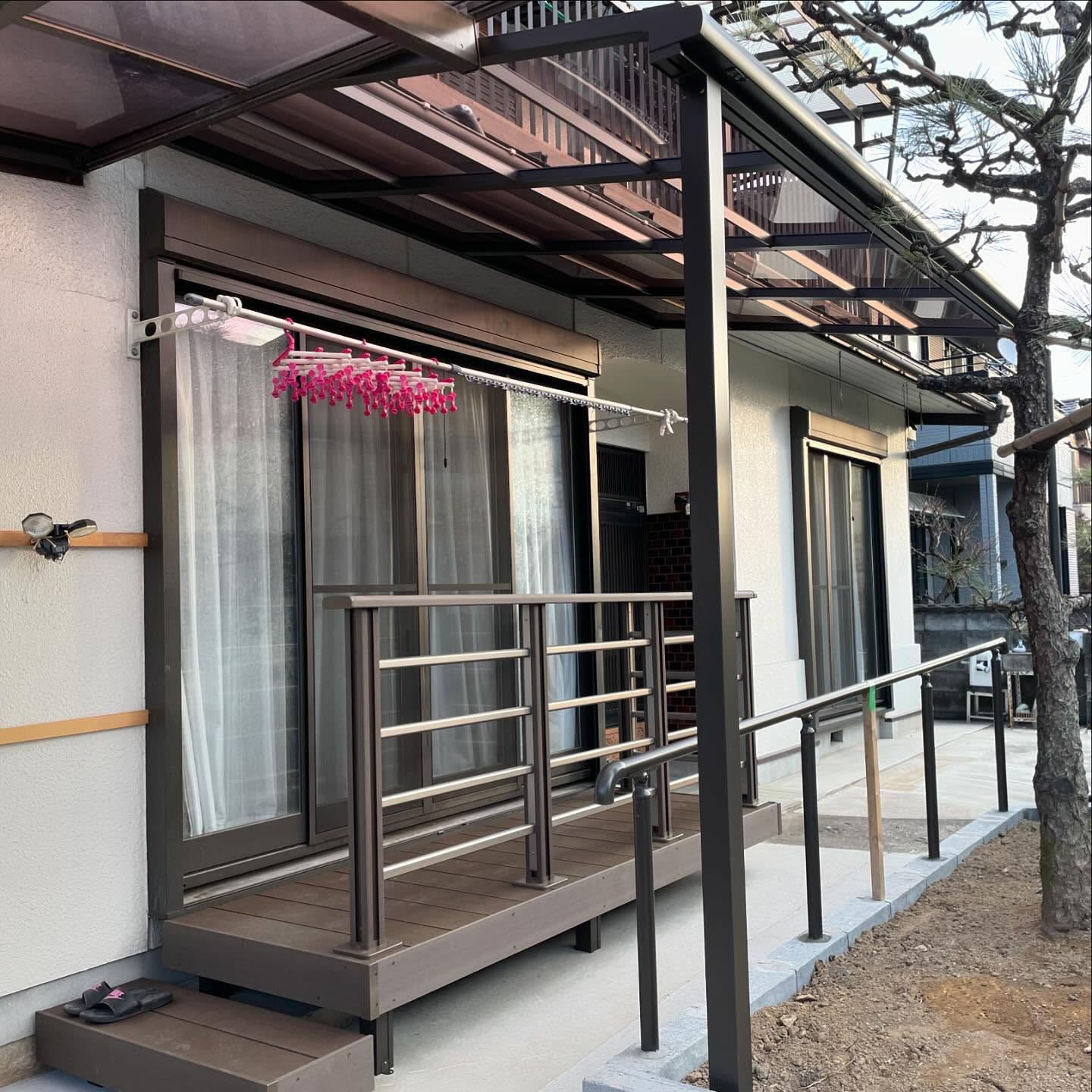 岐阜県神戸町にて、ありがたいことにリフォーム外構のご相談を頂...