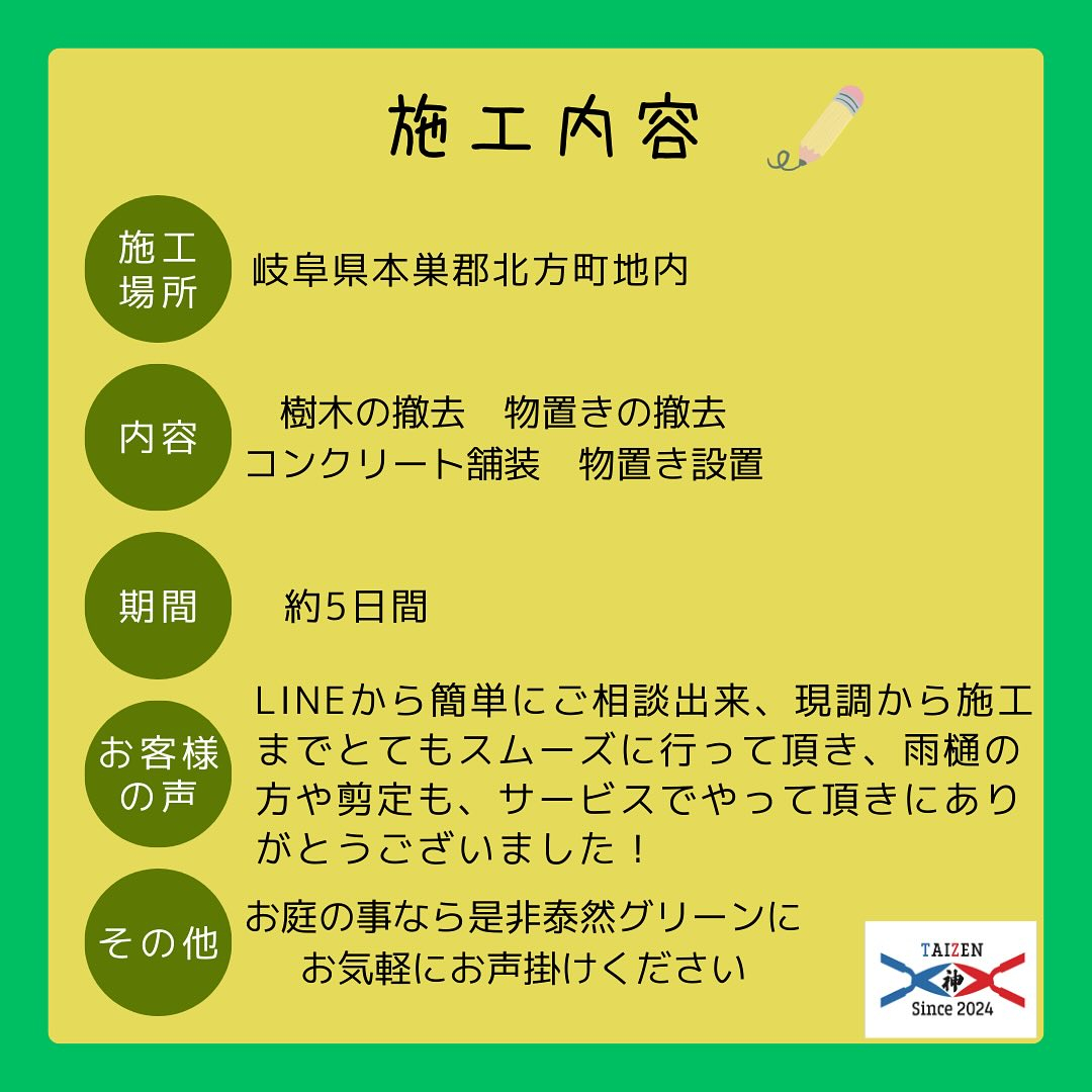 🚧🌿 こんにちは、皆さん！今回は岐阜県大垣市でのプロジェクト...