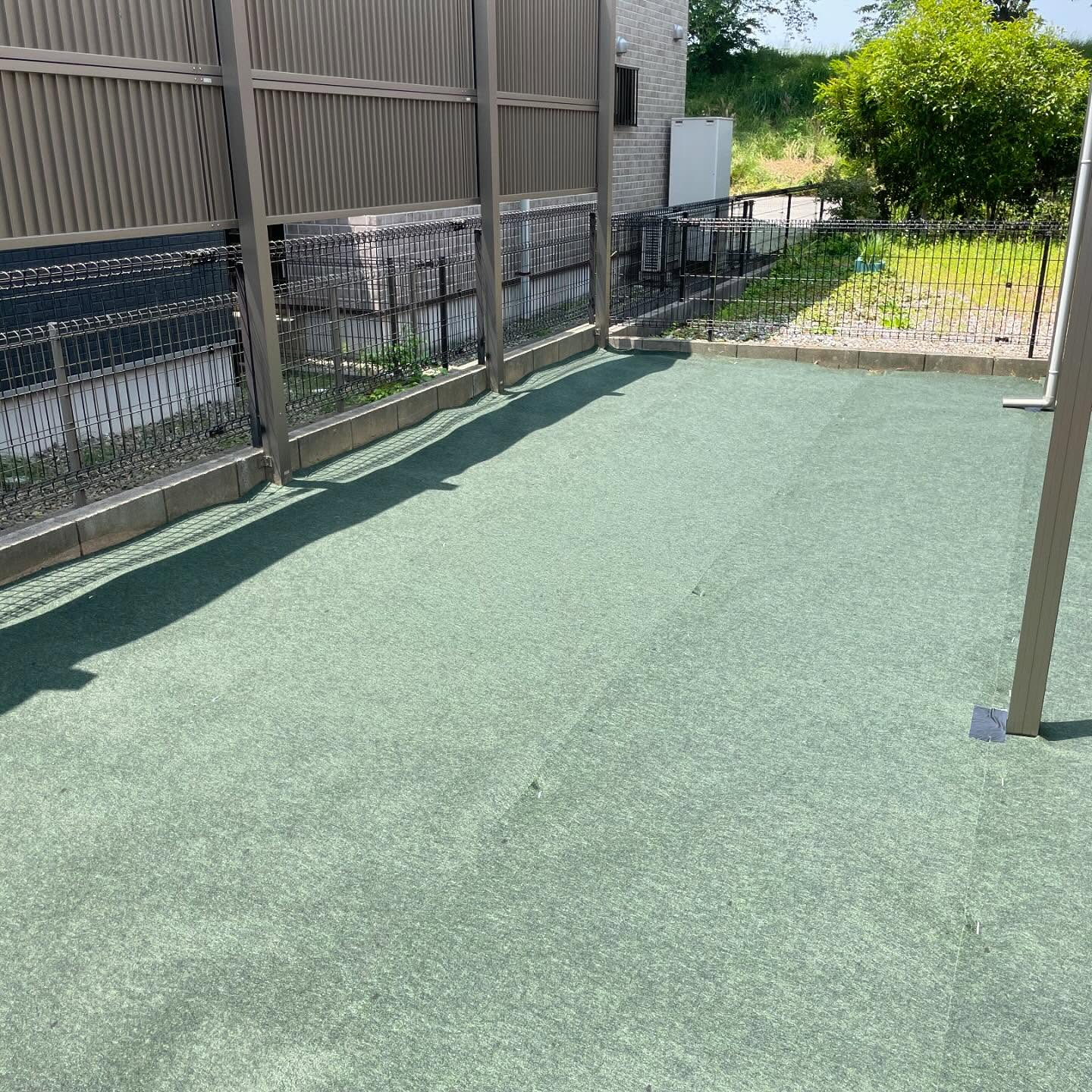 【庭石撤去・除草シート施工｜岐阜県大垣市】